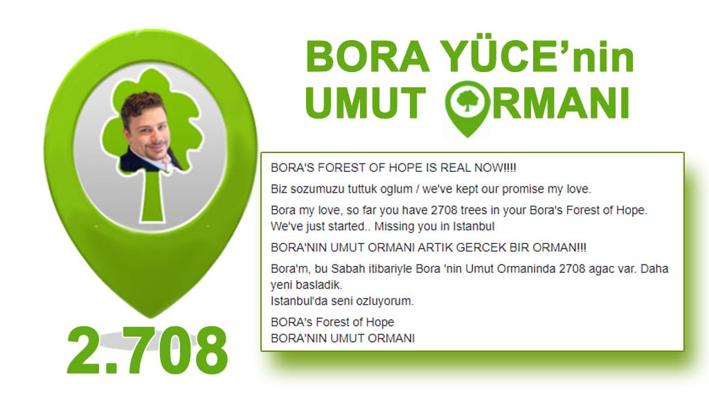 BORA’NIN UMUT ORMANI ARTIK GERÇEK BİR ORMAN!